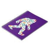 BLOEMIGE BIGFOOT NOTITIEBOEK (Linkerzijde)