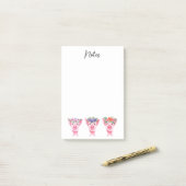 Bloemige Biggen Post-It Notities Post-it® Notes (Op bureau)