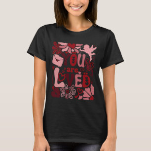 Bloemige Bijbel Je Bent Waardig Mooi Geliefd Genoe T-shirt
