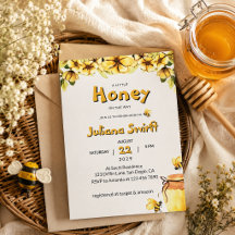 Bloemige Bijenkorf Baby Shower van Kleine Honingbi