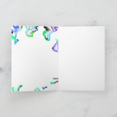 Bloemige Blauwe Witte Boho Zomer Lente Bruiloft (Binnen)