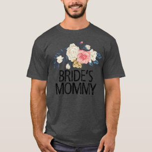 Bloemige Bloemen Sarcastisch Grappig Bruid's Moede T-shirt