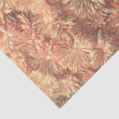 Bloemige Blos Roze Geel Chrysanthemum Decoupage Tissuepapier (Detail)