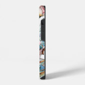 Bloemige boho telefoonhoes iPhone hoesje (Linkerkant)