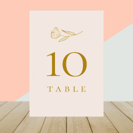 Bloemige Botanische Boho Minimalistische Trouwdag Kaart