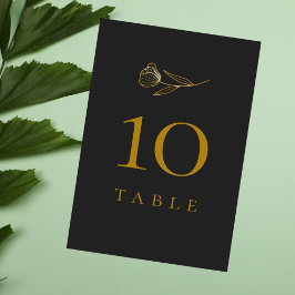 Bloemige Botanische Boho Minimalistische Trouwdag Kaart