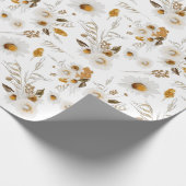 Bloemige botanische inpakpapiervellen cadeaupapier (Hoek)