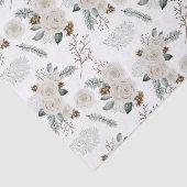 Bloemige botanische tissue paper tissuepapier (Detail)