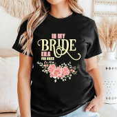 Bloemige bruid te trouwen Bruidsfeest T-shirt