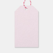 Bloemige bruiloft bedankt labels favor labels bewe cadeaulabel (Achterkant)