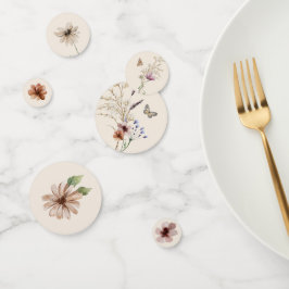 Bloemige Bruiloft Confetti