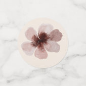 Bloemige Bruiloft Confetti (Kleine voorkant)