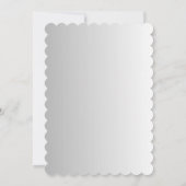 Bloemige bruiloft uitnodiging, modern, boho. save the date (Achterkant)