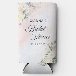 Bloemige brunch en bruisende bruiloftsshowers seltzer blikjeskoeler