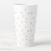 Bloemige Bubbel Madness Latte Mok (Voorkant)