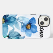 Bloemige Case-Mate iPhone Hoes Hoesje (Achterkant horizontaal)