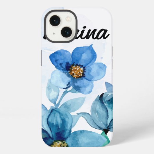 Bloemige Case-Mate iPhone Hoes Hoesje (Achterkant)