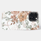 Bloemige Case-Mate iPhone-hoes iPhone Hoesje (Achterkant horizontaal)