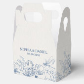 Bloemige Chinees- geïnspireerde huwelijksgeschenkd Bedankdoosjes (Geopend)