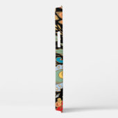  bloemige doodle: oosters design. Case-Mate iPhone case (Achterkant / Rechts)