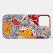  bloemige elegante achtergrond Case-Mate iPhone case (Achterkant (horizontaal))