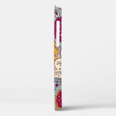  bloemige elegante achtergrond Case-Mate iPhone case (Achterkant / Links)