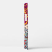  bloemige elegante achtergrond Case-Mate iPhone case (Achterkant / Rechts)