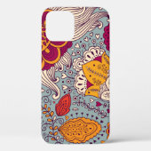  bloemige elegante achtergrond Case-Mate iPhone case (Achterkant)