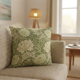 Bloemige Elegante William Morris Kunst Kussen