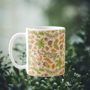 Bloemige Elegantie Koffiemok