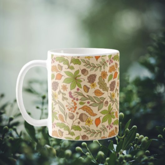Bloemige Elegantie Koffiemok