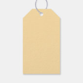 Bloemige Elegantie Label Cadeaulabel (Achterkant)