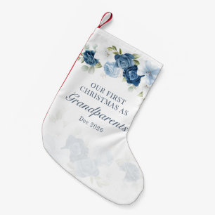 Bloemige Eucalyptus Grootouders 1e Kerstmis Kleine Kerstsok