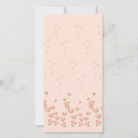 Bloemige Fantasieën Bedankkaart (Voorkant)