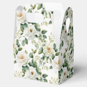 Bloemige Favor Doos Bedankdoosjes (Geopend)