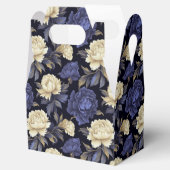 Bloemige Favor Treat Doos Bedankdoosjes (Geopend)