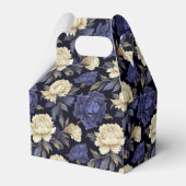 Bloemige Favor Treat Doos Bedankdoosjes (Voorkant Zijde)