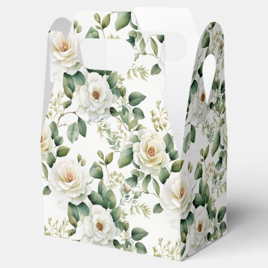 Bloemige Favor Verzorgingsdoos Bedankdoosjes (Geopend)