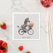 Bloemige Fietsebra Servetten (Insitu)