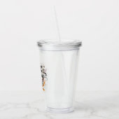 Bloemige fijne dag acryl drinkbeker (Links)