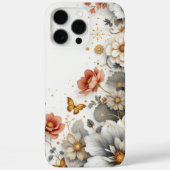 Bloemige Fladder Case-Mate iPhone Case (Achterkant)