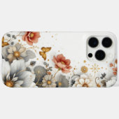 Bloemige Fladder Case-Mate iPhone Case (Achterkant (horizontaal))