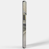 Bloemige Fractal, Fantasie Bloem met Aardetinten Case-Mate iPhone Case (Achterkant / Rechts)