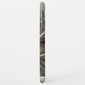 Bloemige Fractal, Fantasie Bloem met Aardtinten Case-Mate iPhone Case (Achterkant/links)