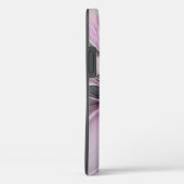 Bloemige Fractale Abstracte Bloem Roze Grijs Beste Case-Mate iPhone Case (Achterkant / Rechts)