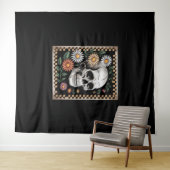 Bloemige Geest Herfst Boho Halloween 2 Wandkleed (In Situ (horizontaal))