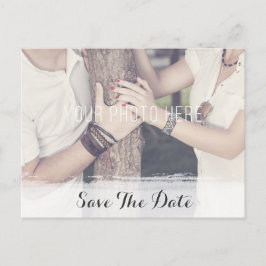 Bloemige Geweien Rustieke Bruiloft | Save The Date Aankondigingskaart