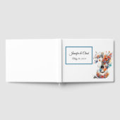 Bloemige Gitaar Gastenboek (Volledig)