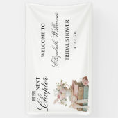 Bloemige Haar Volgende Hoofdstuk Bruidsfeest Welko Spandoek (Verticaal)