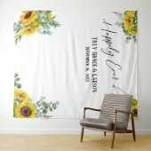 Bloemige 'Happily Ever After'-fotobehang Wandkleed (In Situ (horizontaal))